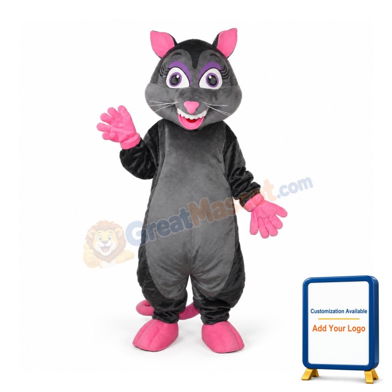 Revised Long Wool Vole Mascot Adult Costume