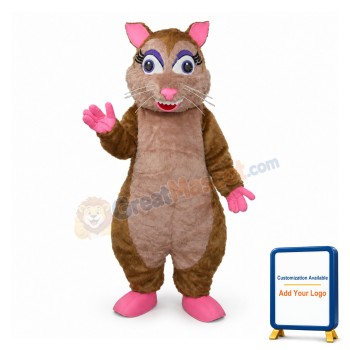 Vole Plush Mascot Adult Costume