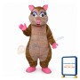 Vole Plush Mascot Adult Costume