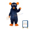 Big Tooth Black Plush Moust Adult Mascot Costume Free Shipping