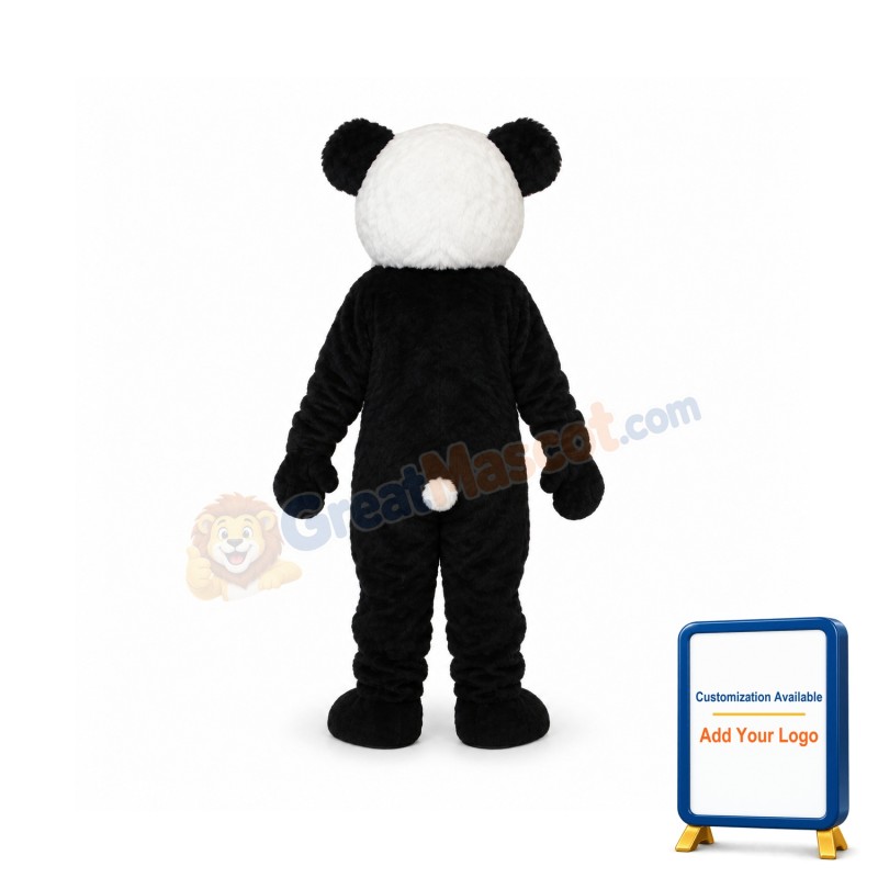 2nd Version Plush Panda Adult Mascot Costume