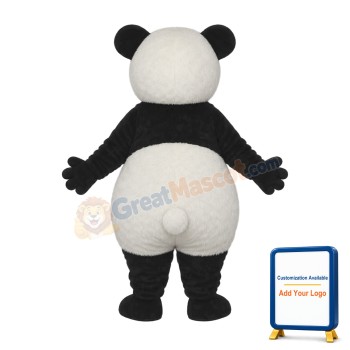 7th Version of The Giant Panda Mascot Adult Costume