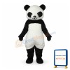9th Version of The Giant Panda Mascot Adult Costume Free Shipping