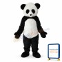 Long Wool giant Panda Mascot Adult Costume