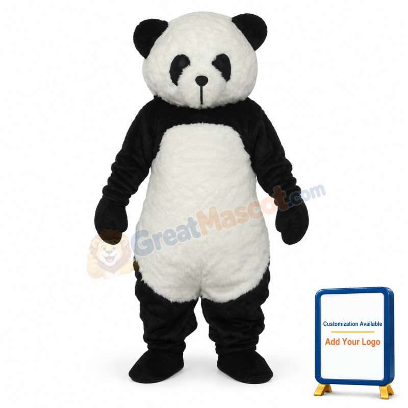 Panda Plush Mascot Adult Costume