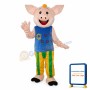 Cocoa Male Pig Mascot Adult Costume