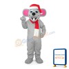 Christmas Mouse Mascot Adult Costume Free Shipping