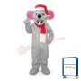 Christmas Mouse Mascot Adult Costume