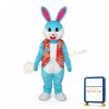 Blue Rabbit in Red Vest Mascot Adult Costume