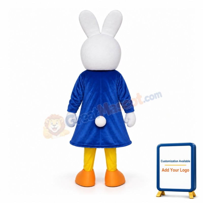 Clever Rabbit Mascot Adult Costume