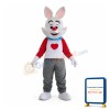 Dada Rabbit Mascot Adult Costume