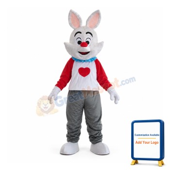 Dada Rabbit Mascot Adult Costume