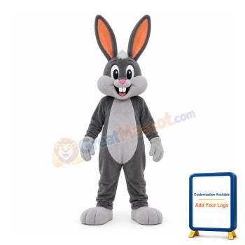New Bugs Bunny Mascot Adult Costume