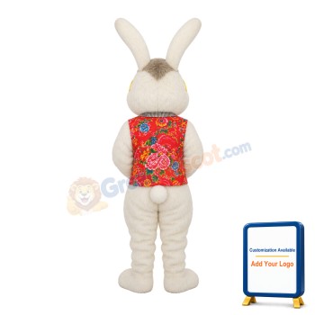 Obama Rabbit Adult Mascot Costume