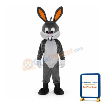 Old Version Bugs Bunny Mascot Adult Costume