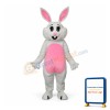 Pink Ears Rabbit Mascot Adult Costume