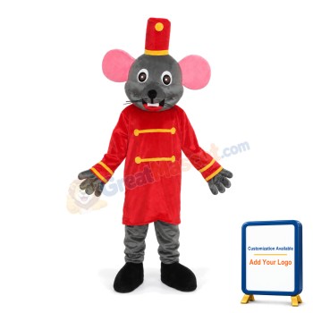 Etiquette Rat Mascot Adult Costume