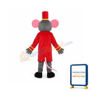 Etiquette Rat Mascot Adult Costume