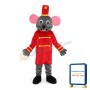 Etiquette Rat Mascot Adult Costume