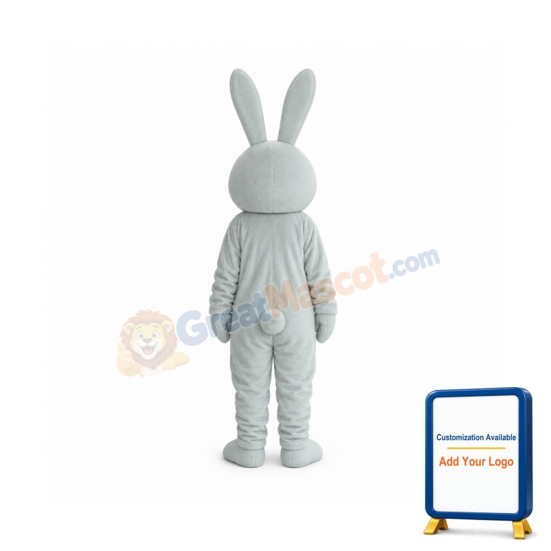 Pink Nose Rabbit Mascot Adult Costume