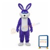 Purple Rabbit Mascot Adult Costume