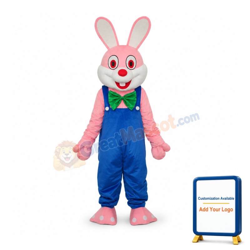 Robbie Rabbit Mascot Adult Costume