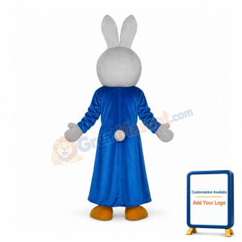 Smart Rabbit Mascot Adult Costume