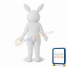 White Rabbit Mascot Adult Costume