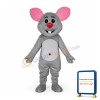 Grey mouse adult Mascot Costume Free Shipping
