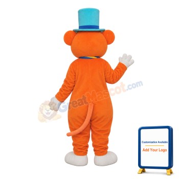 Hat Rat Mascot Adult Costume
