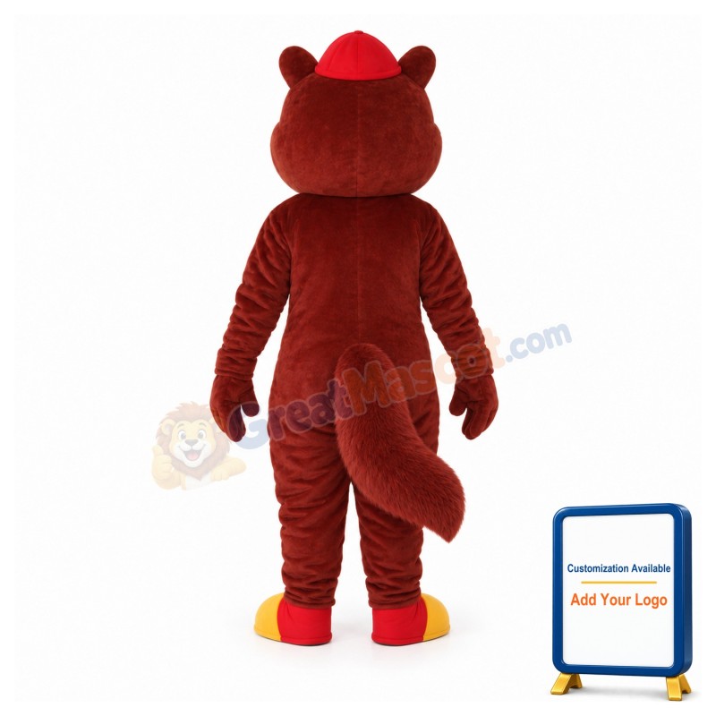 Squirrel Bear Mascot Adult Costume