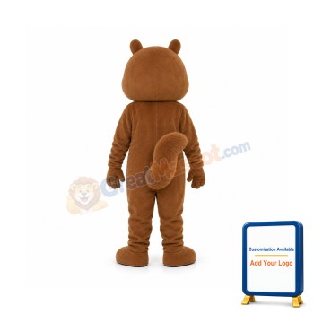 Squirrel Plush Adult Mascot Costume