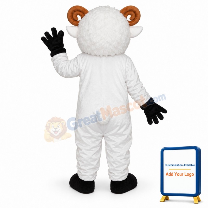 Little Sheep Mascot Adult Costume