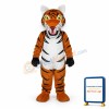 2nd Version Brown Tiger Mascot Adult Costume