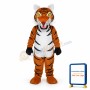 2nd Version Brown Tiger Mascot Adult Costume