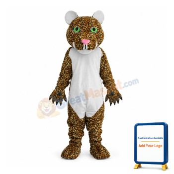 Cheetah Mascot Adult Costume