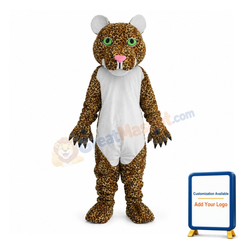 Cheetah Mascot Adult Costume