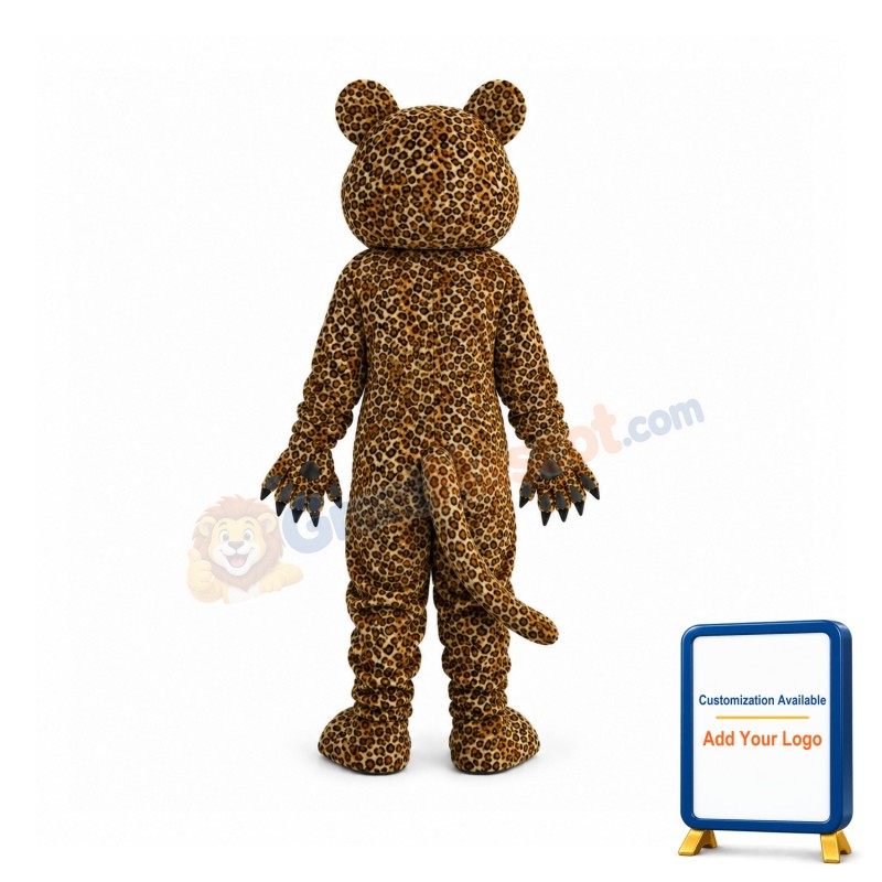 Cheetah Mascot Adult Costume