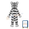 Colorful Tiger Mascot Adult Costume