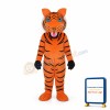 Red Brown Tiger Mascot Adult Costume