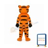 Orange Tiger Mascot Adult Costume