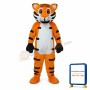 Orange Tiger Mascot Adult Costume