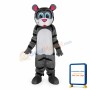 Small Gray Tiger Mascot Adult Costume