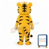 Small Tiger Mascot Adult Costume