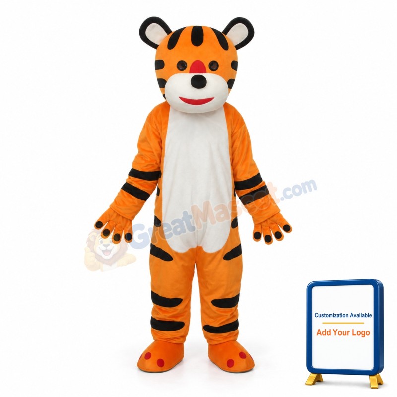 Tiger Cub Mascot Adult Costume