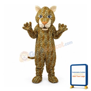 Young Leopard Mascot Adult Costume Free Shipping
