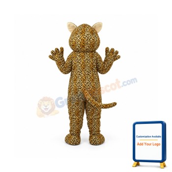 Young Leopard Mascot Adult Costume