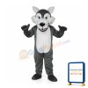 Short-haired Wolf Mascot Adult Costume Free Shipping