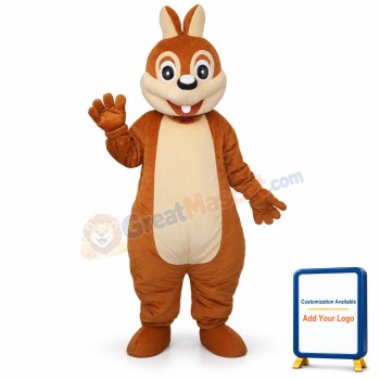 Chipmunk Mascot Adult Costume