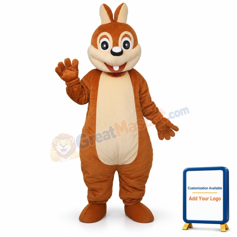 Chipmunk Mascot Adult Costume